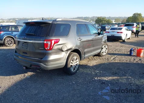 2018 Ford Explorer Xlt from USA, damaged, VIN 1FM5K8D84JGA01557